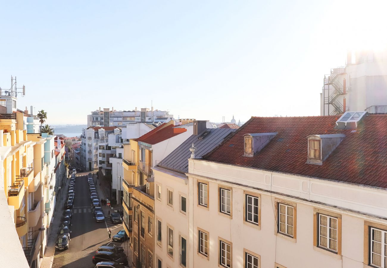 Apartment in Lisbon - MARQUES DE POMBAL DUPLEX WITH TERRACE by HOMING